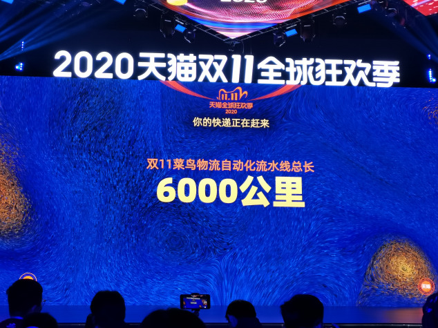 2020年天貓雙11全球狂歡季總成交額達4982億元